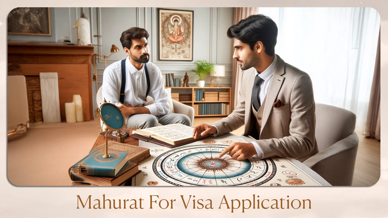 Mahurat for Visa Application